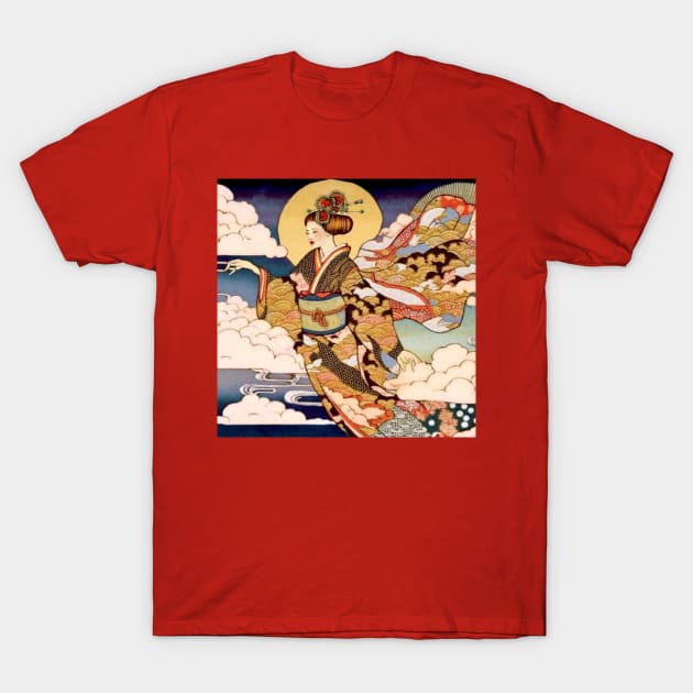 THE SKY DANCERS OF ODAWARA T-Shirt by dailydadacomic